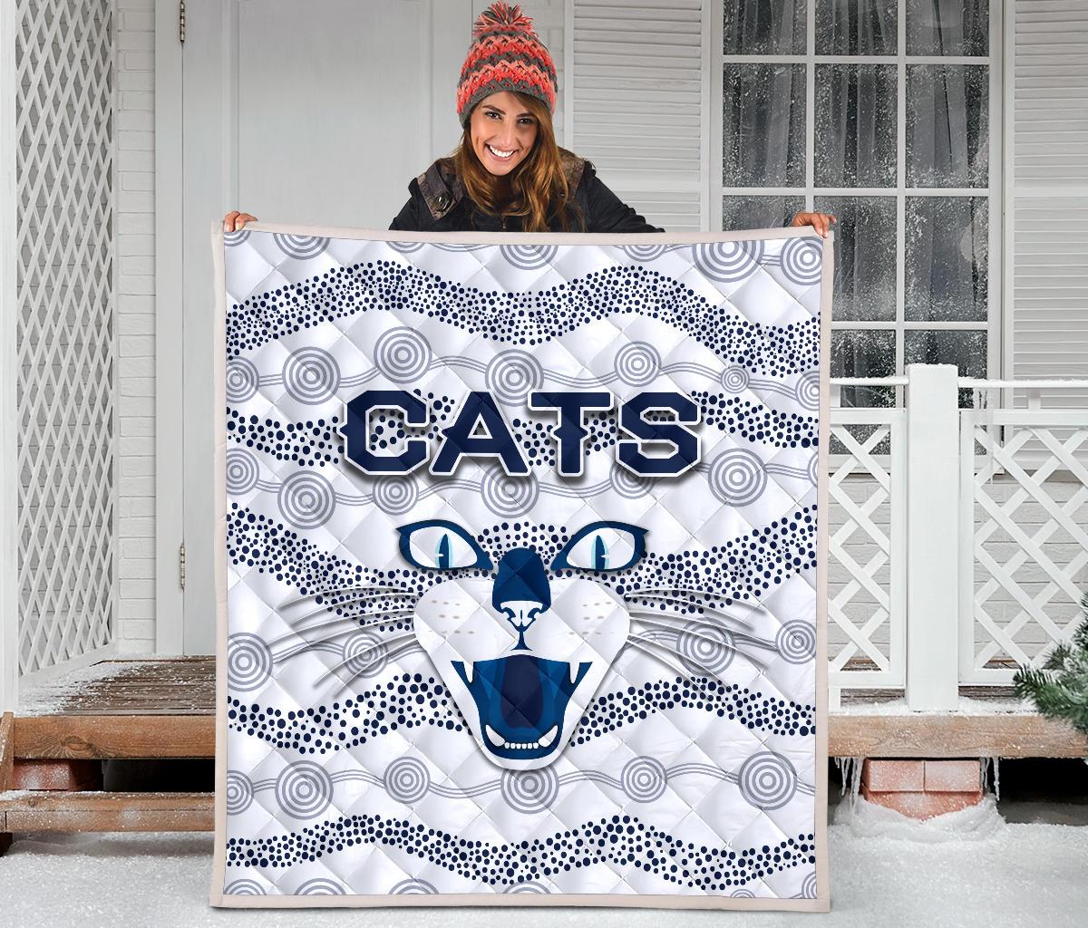 geelong-premium-quilt-cats-indigenous-white