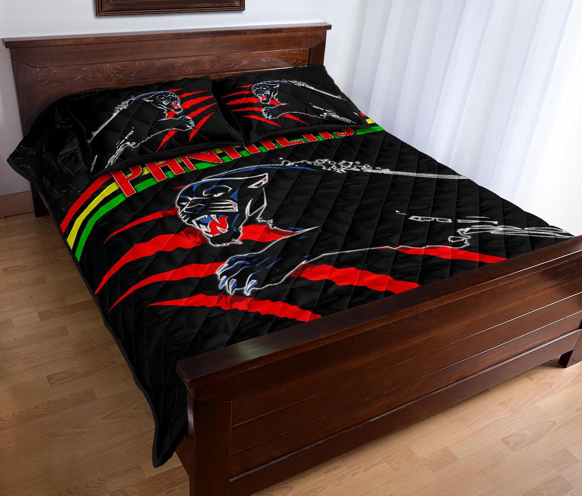 panthers-quilt-bed-set-claws