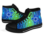 aboriginal-high-top-shoe-a-aboriginal-turtle-family