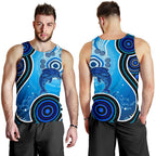 aboriginal-mens-tank-top-dolphin-and-aboriginal-dot-patterns