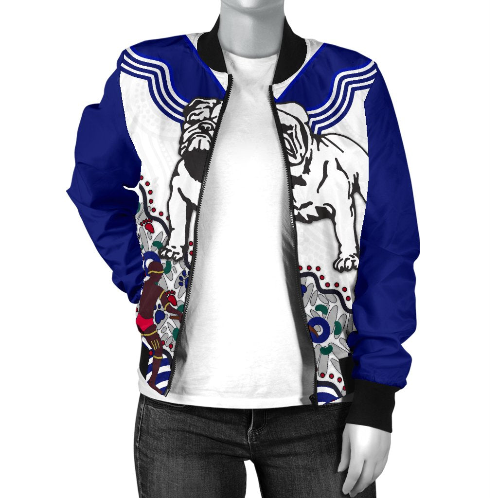 bulldogs-women-bomber-jacket-indigenous