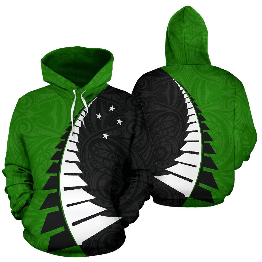new-zealand-hoodie-silver-fern-black-green