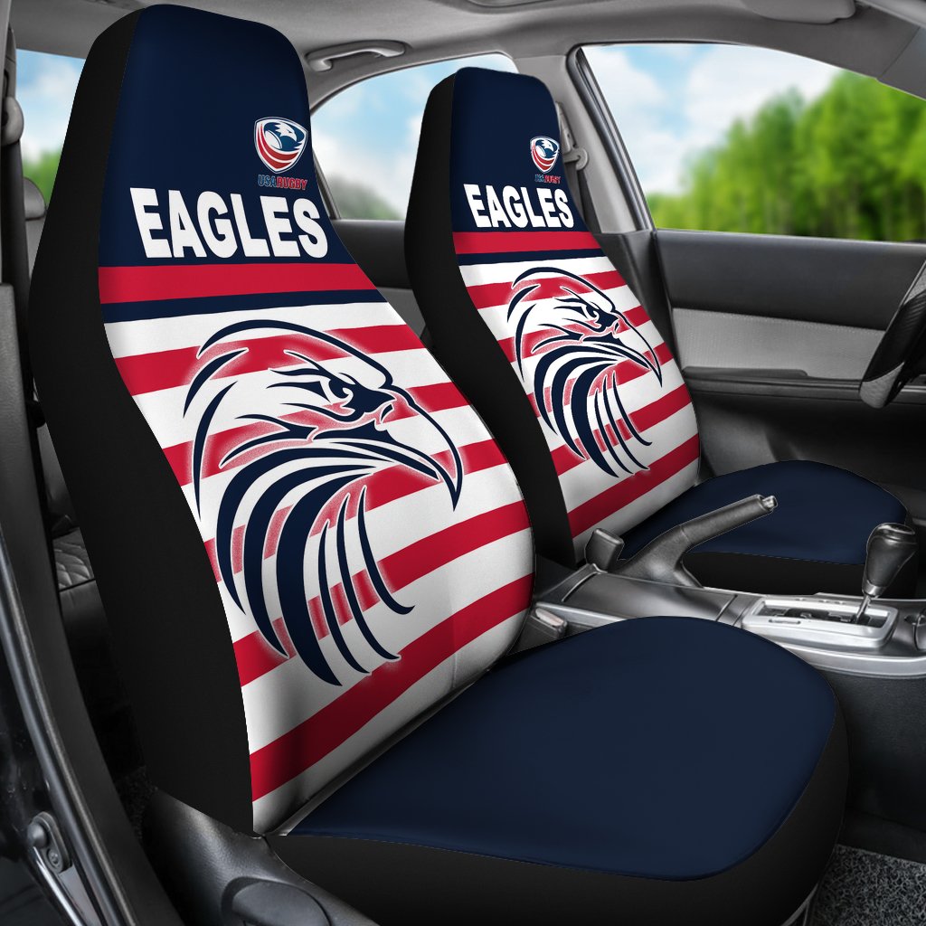 usa-rugby-car-seat-covers-eagles-simple-style-navy
