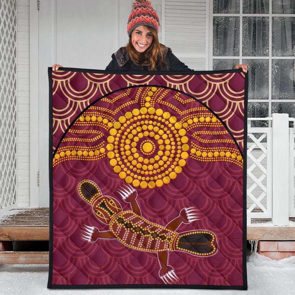 aboriginal-premium-quilt-aboriginal-platypus