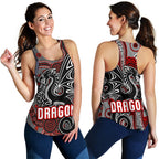 St. George Dragons Women Racerback Tank Unique Indigenous - Vibe Hoodie