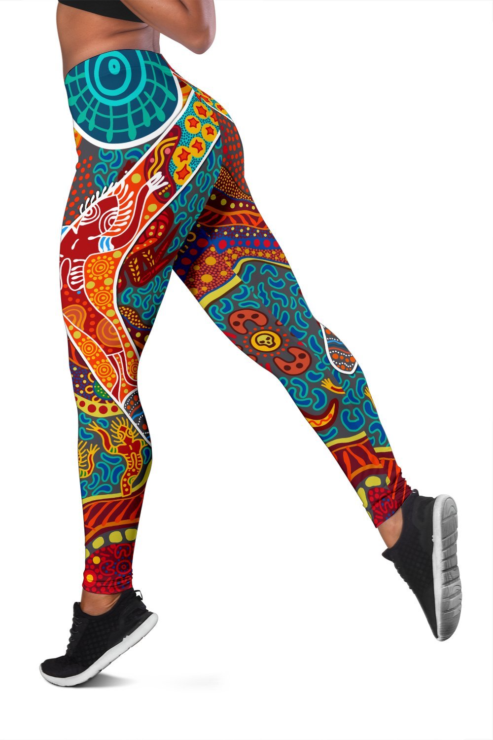 aboriginal-womens-leggings-indigenous-boomerang