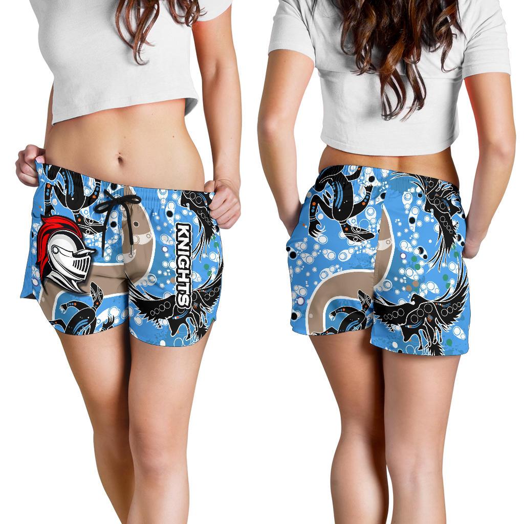 Knights All Over Print Women's Shorts Aboriginal 2 - Vibe Hoodie