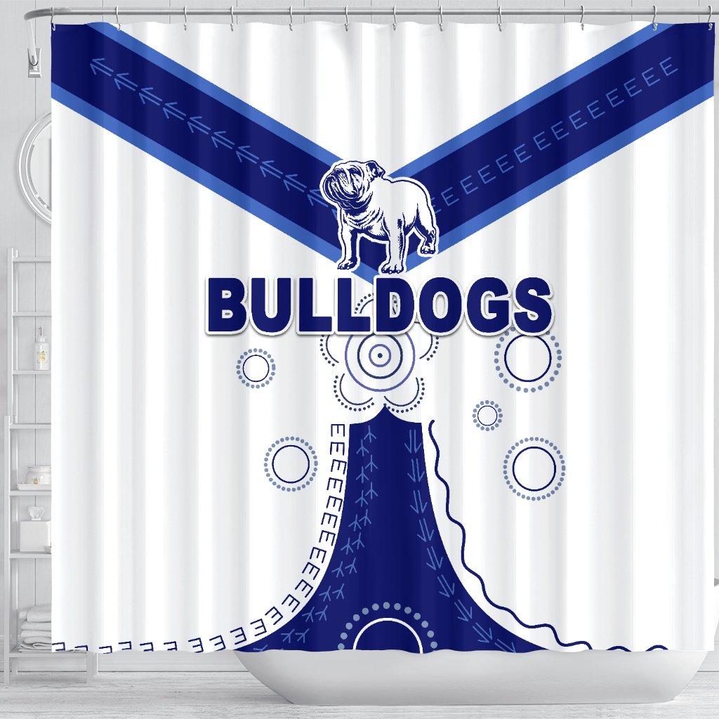 canterbury-bankstown-bulldogs-shower-curtain-simple-indigenous