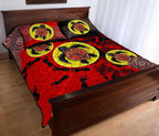 aboriginal-quilt-cover-set-dot-painting-turtle-footprint
