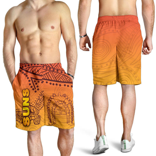 gold-coast-men-shorts-suns-simple-indigenous