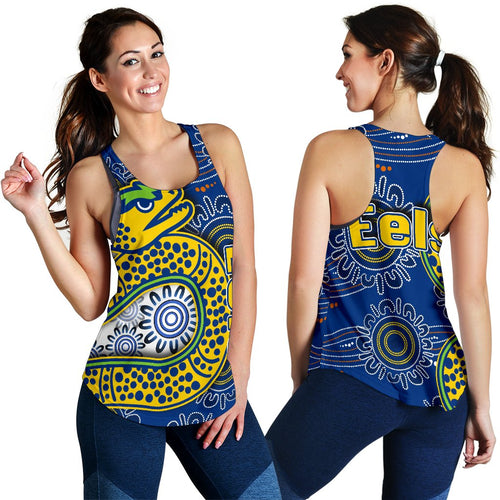 Parramatta Eels Women's Racerback Tank Indigenous - Vibe Hoodie