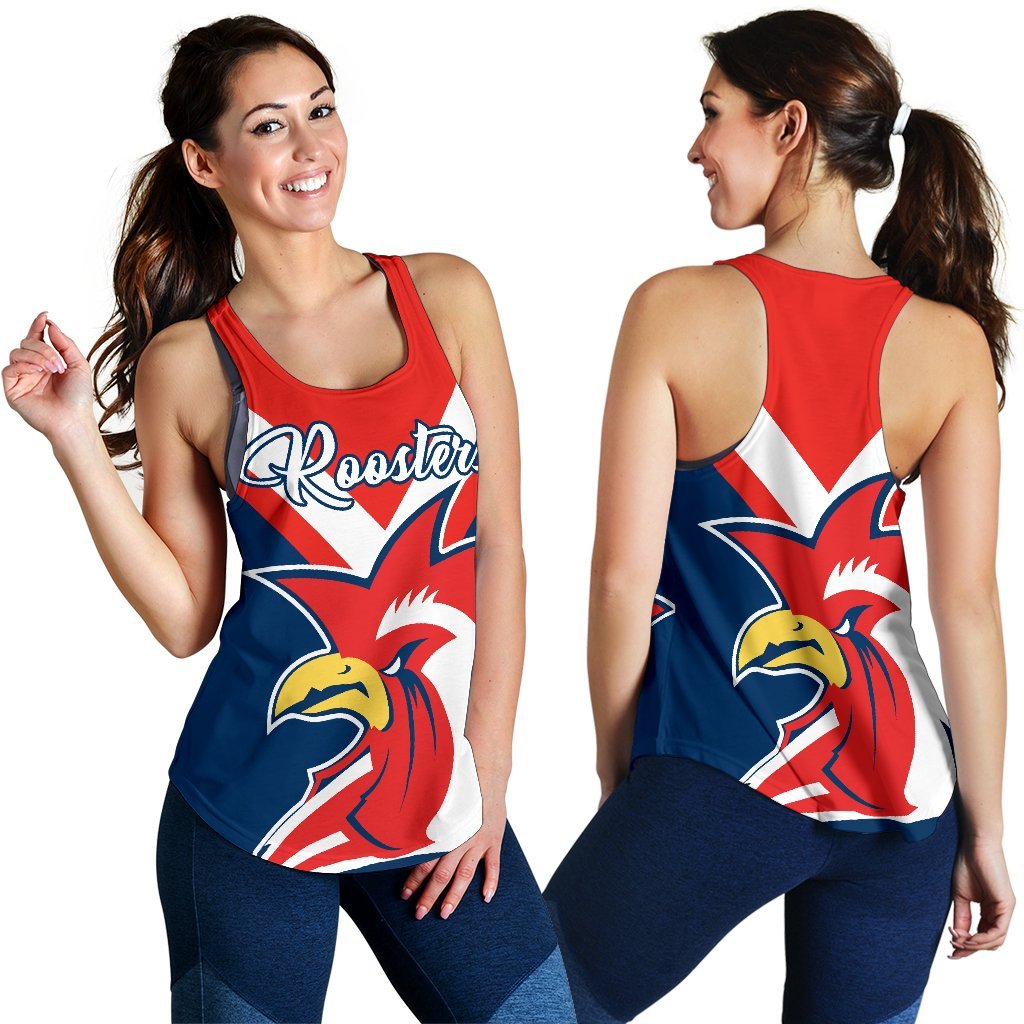 Australia Roosters Women Racerback Tank Rugby - Vibe Hoodie