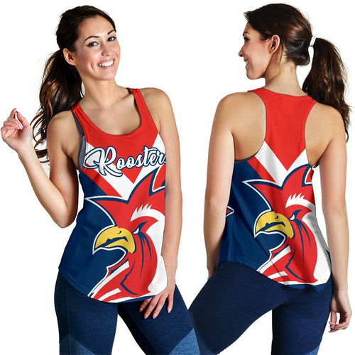 Australia Roosters Women Racerback Tank Rugby - Vibe Hoodie