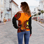 Perth Scorchers Women's Off Shoulder Sweater - Vibe Hoodie