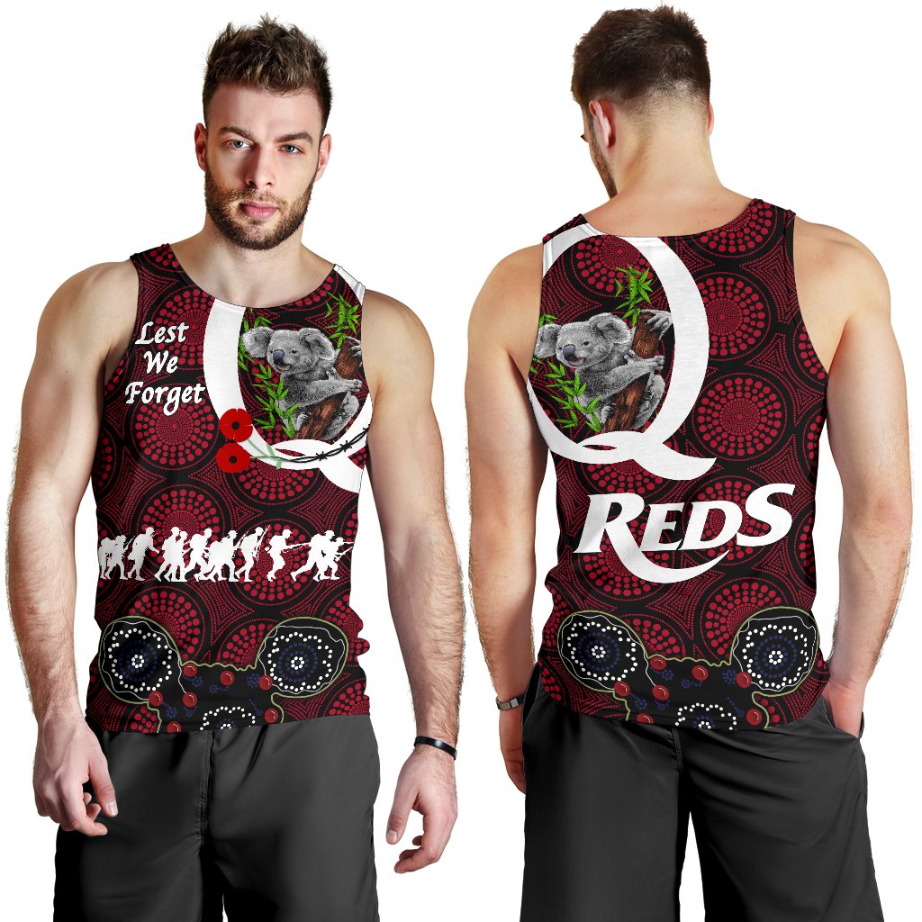 australia-mens-tank-top-queensland-reds-lest-we-forget-koala