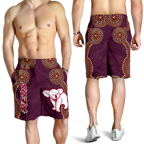 queensland-men-shorts-indigenous-reds