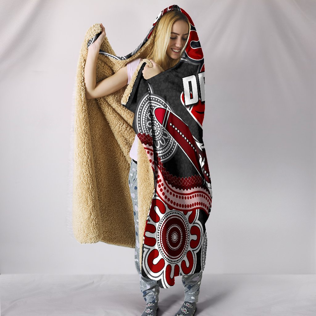dragons-hooded-blanket-st-george-indigenous-black