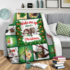 christmas-premium-blanket-light-green-merry-christmas