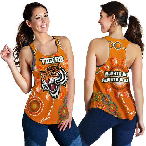 Naidoc Wests Tigers Women Racerback Tank Aboriginal - Vibe Hoodie