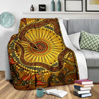 premium-blanket-australian-aboriginal-snake-rainbow-serpent