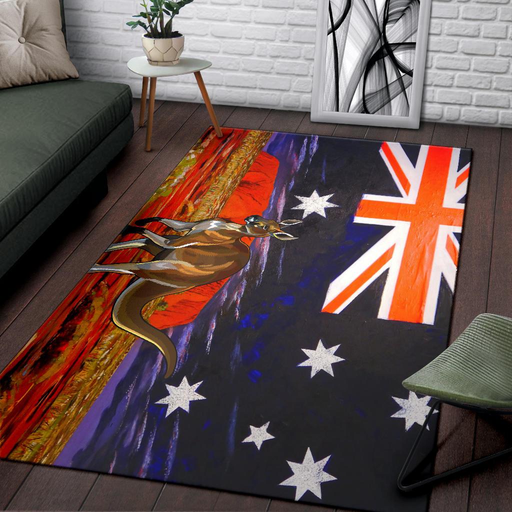 area-rug-kangaroo-rug-aus-flag-uluru-landscape-art