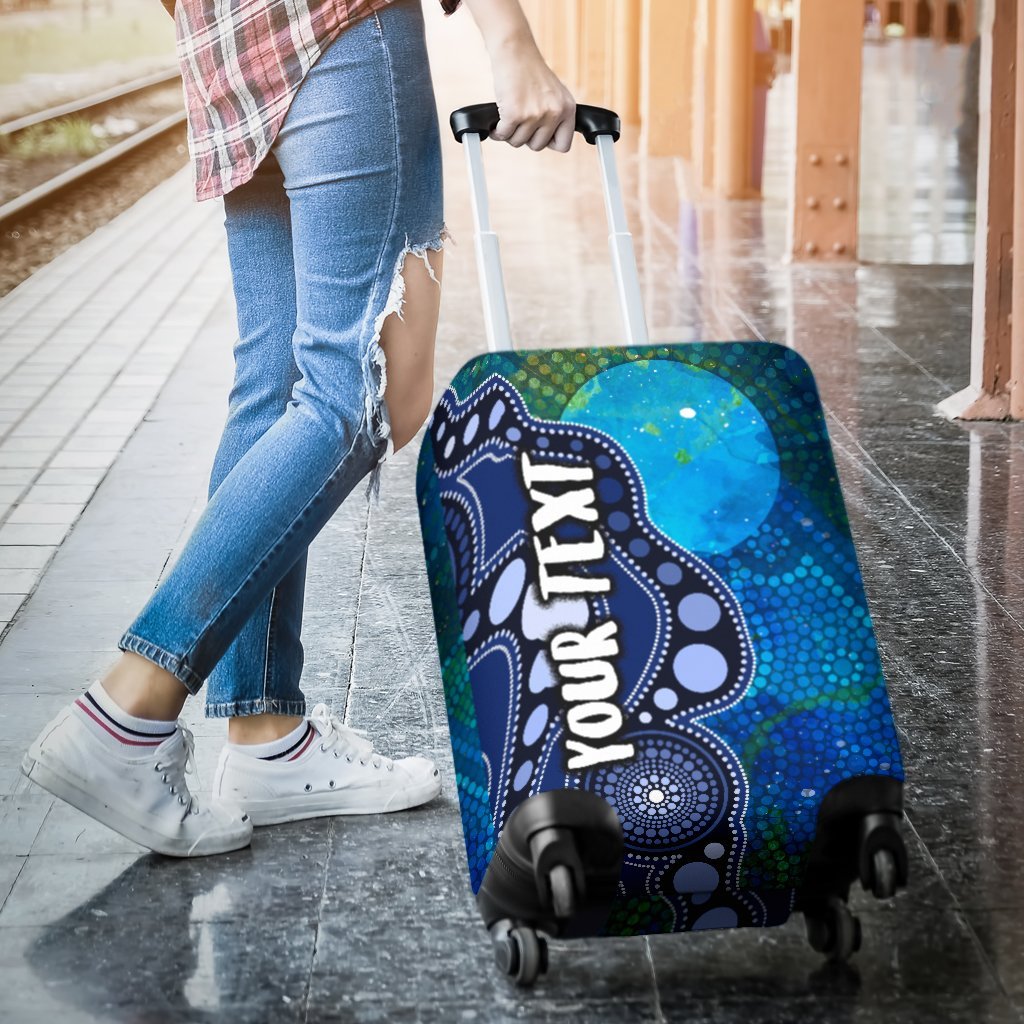 custom-text-aboriginal-luggage-covers-australia-indigenous-flag-circle-dot-painting-art-blue