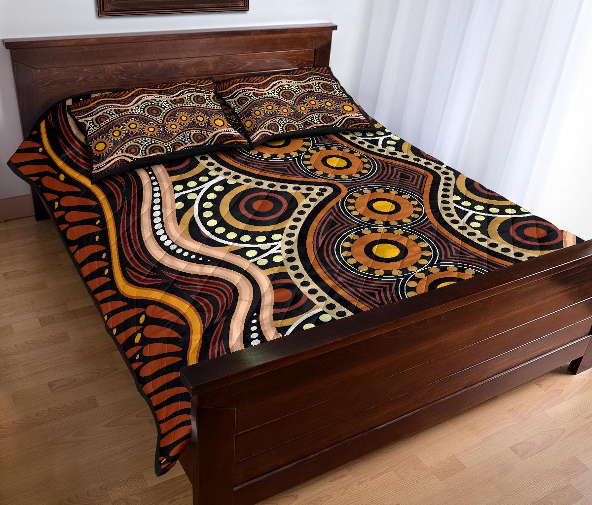aboriginal-quilt-bed-set-indegenous-dot-painting-art-1