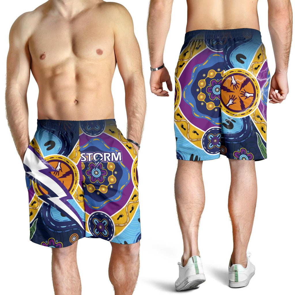 storm-indigenous-mens-shorts-melbourne