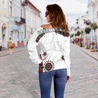 South Sydney Off Shoulder Sweater Indigenous Rabbitohs - Vibe Hoodie