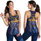 Melbourne Women Racerback Tank Lightning Storm Indigenous - Vibe Hoodie