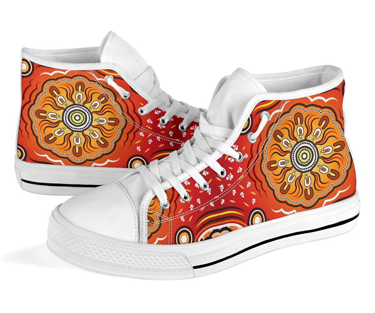 aboriginal-high-top-shoes-indigenous-art-patterns-ver01