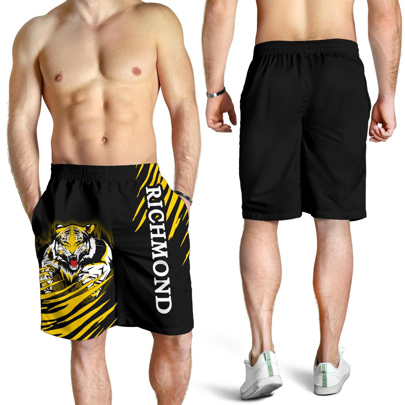 richmond-tigers-all-over-print-mens-shorts