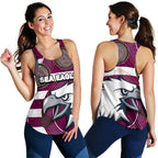 Sea Eagles Women's Racerback Tank Aboriginal - Vibe Hoodie
