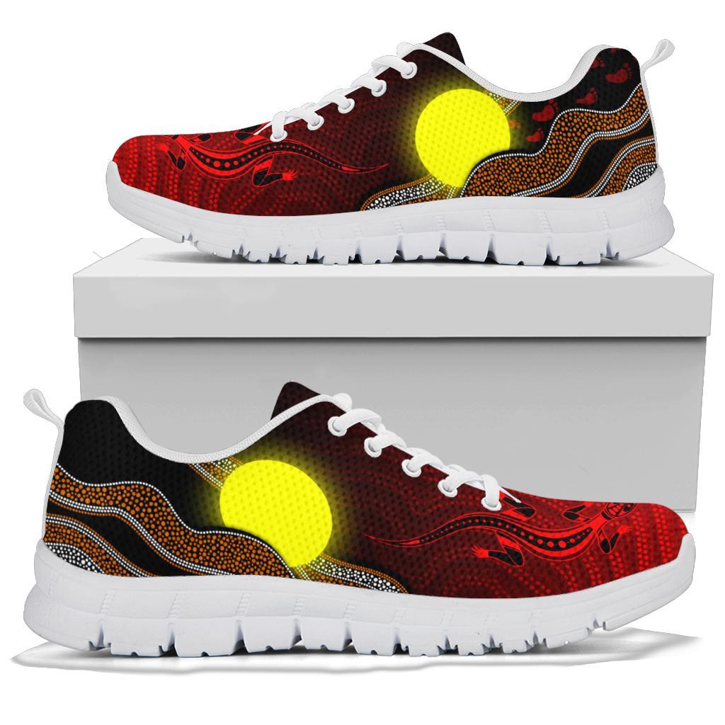 aboriginal-sneakers-aboriginal-flag-lizard-dot-painting-style