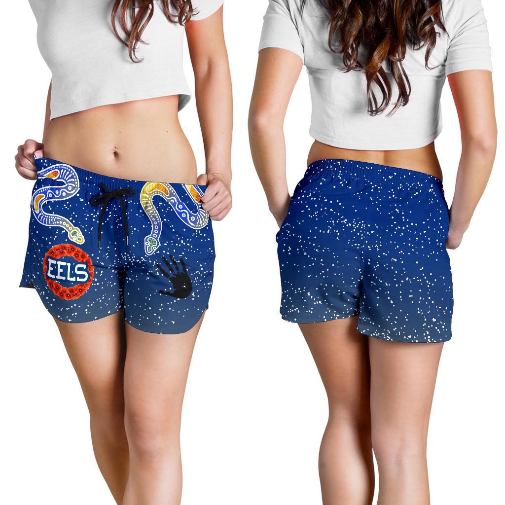 Parramatta Eels Anzac Women Shorts Ethnic Style - Vibe Hoodie