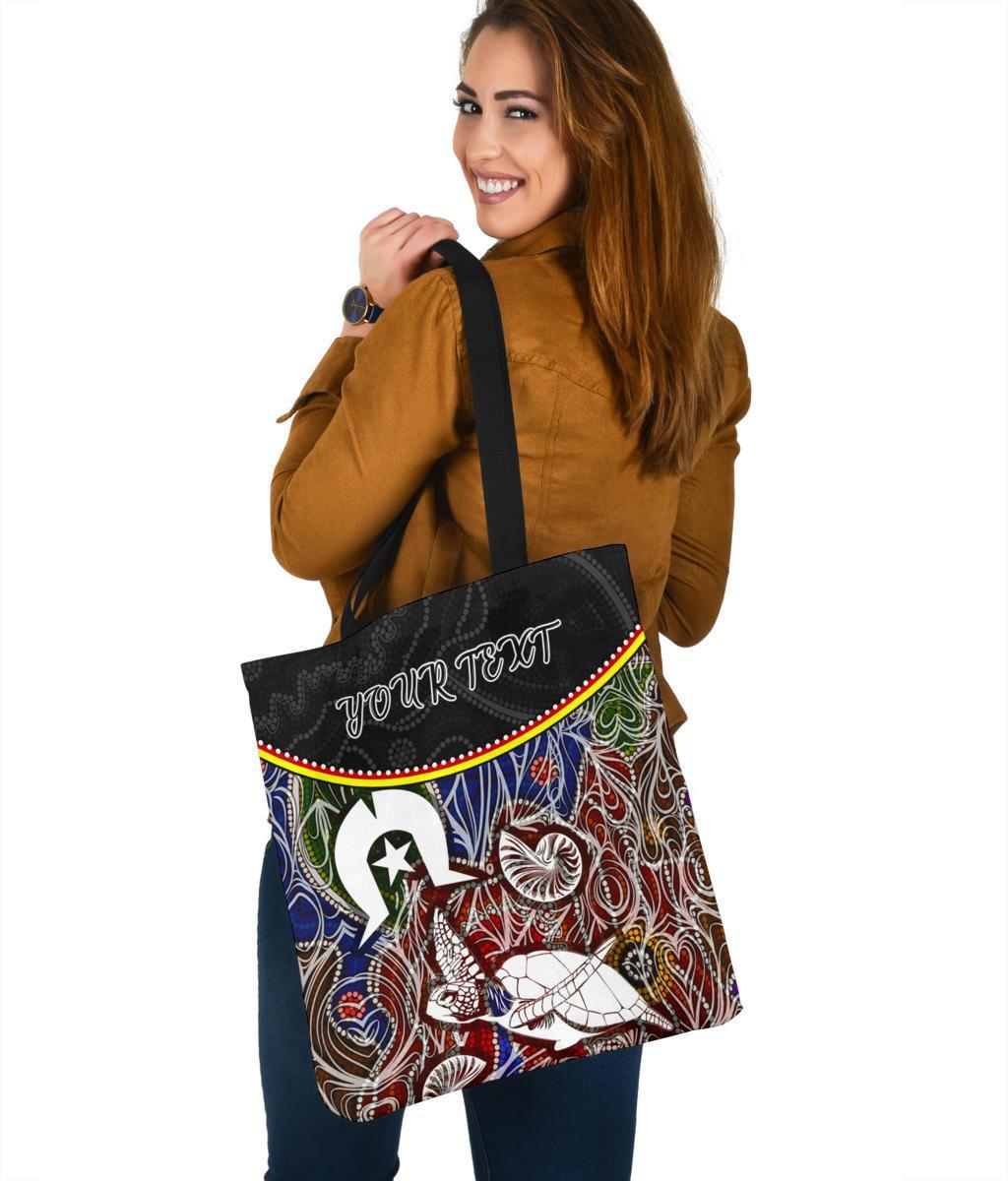 personalised-tote-bags-aboriginal-dot-in-naidoc-week-style