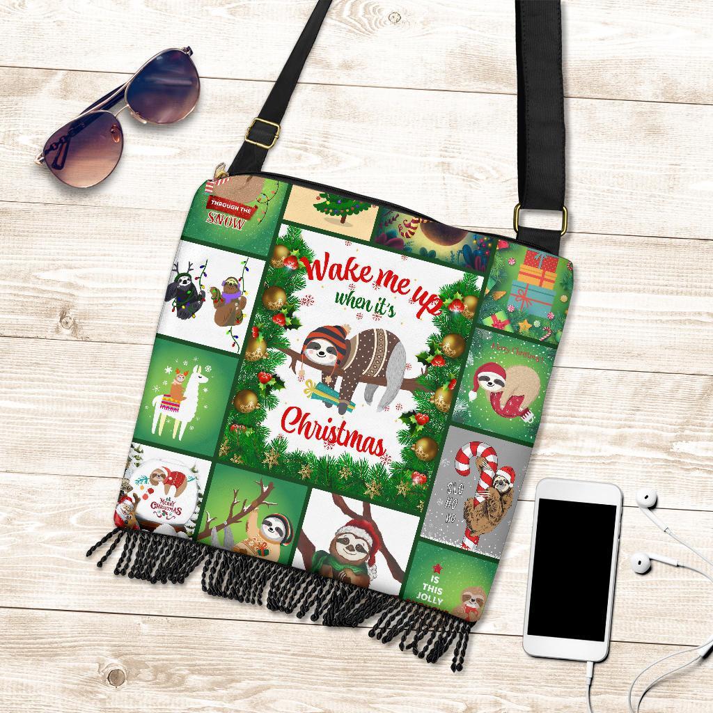 christmas-crossbody-boho-handbag-light-green-merry-christmas