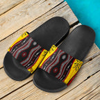 sandals-aboriginal-dot-painting
