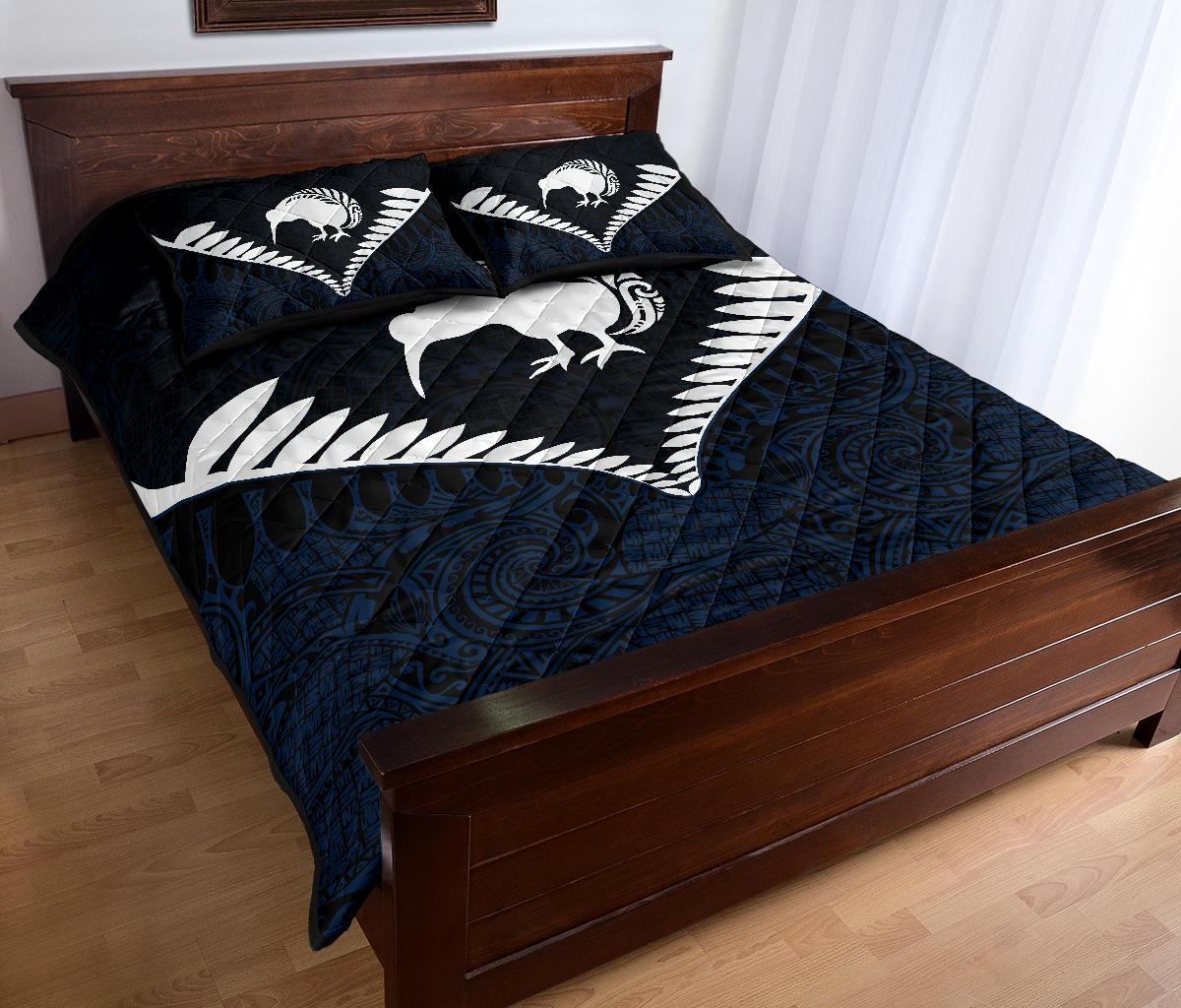 kiwi-silver-fern-classic-quilt-bed-set-navy
