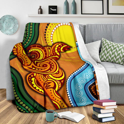 premium-blanket-australian-aboriginal-dot-painting-koala