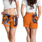 Roar All Over Print Women's Shorts Lion - Vibe Hoodie