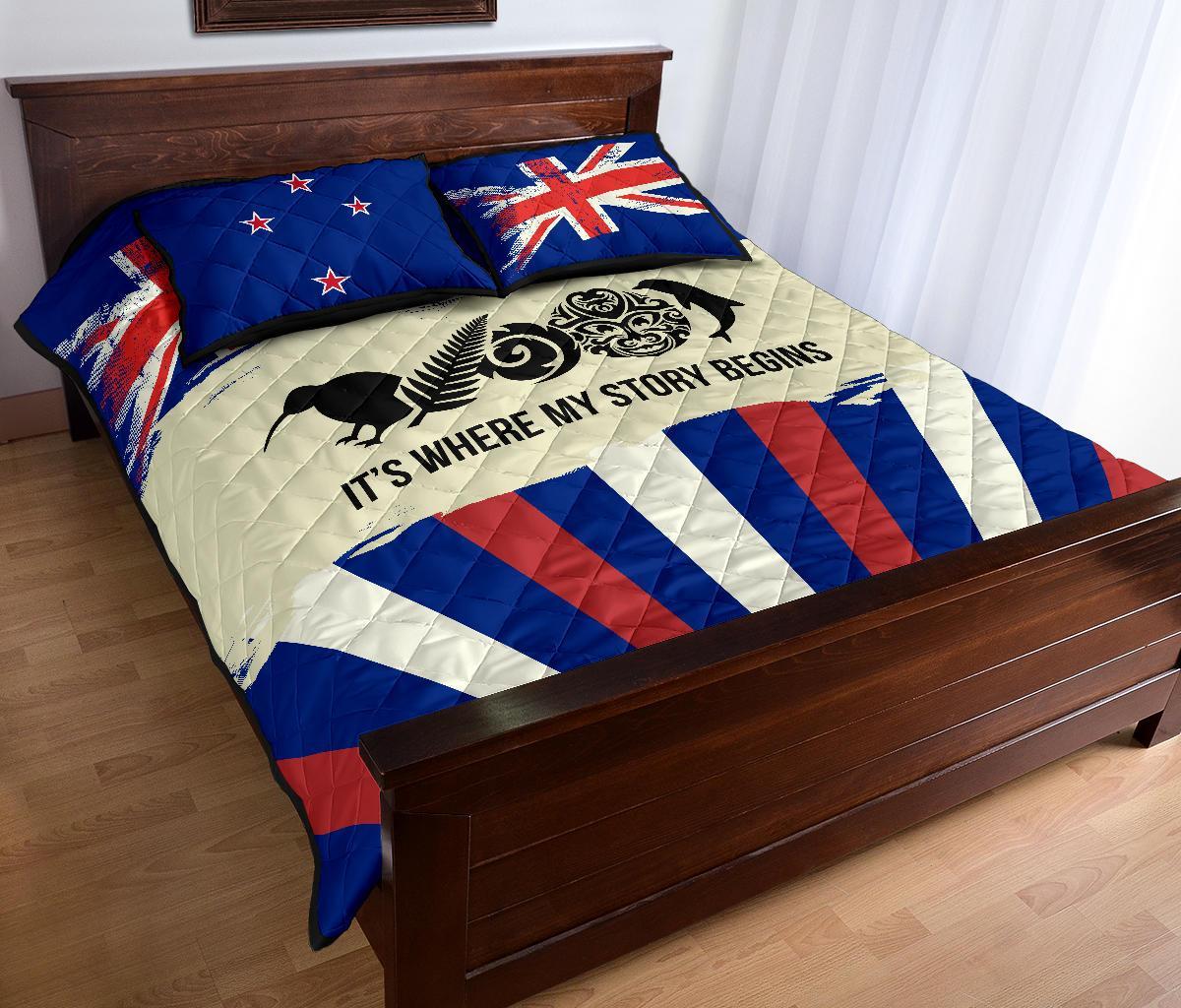 new-zealand-where-my-story-begins-quilt-bed-set-blue