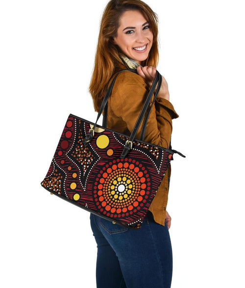 aboriginal-large-leather-tote-bag-aboriginal-art-ver01