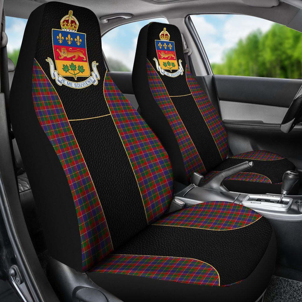 canada-quebec-coat-of-arms-golden-car-seat-covers
