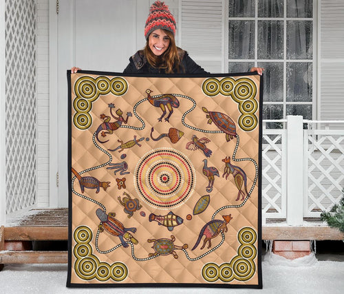 premium-quilts-australian-animals-coverlets-aboriginal-patterns