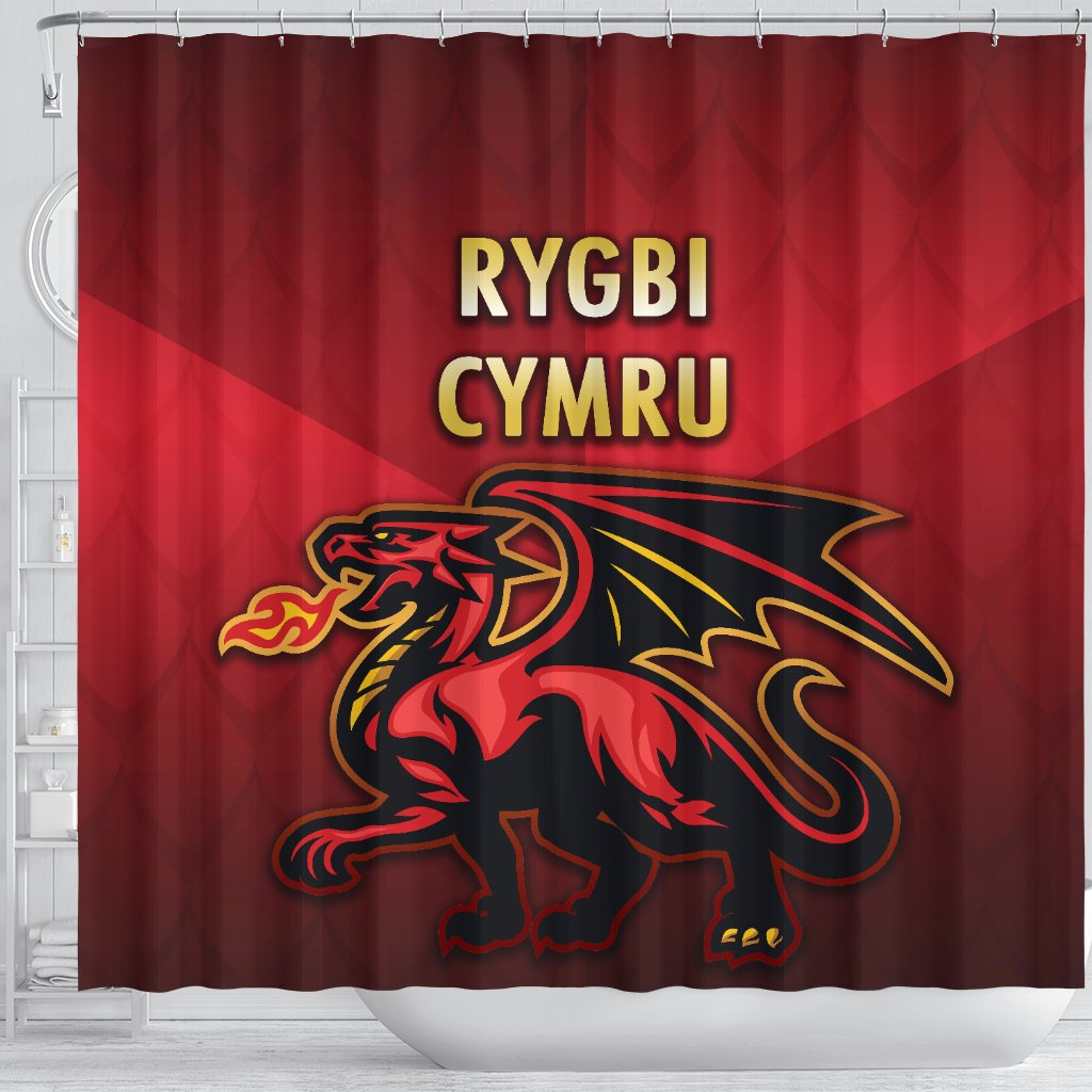 wales-rugby-shower-curtain-simple-style-1