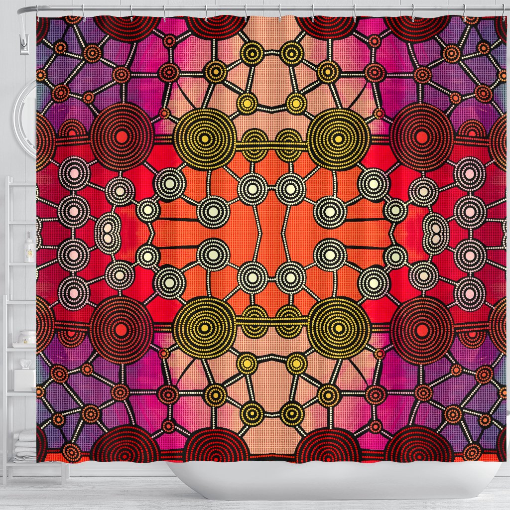 shower-curtain-aboriginal-patterns-shower-curtain-circle-patterns