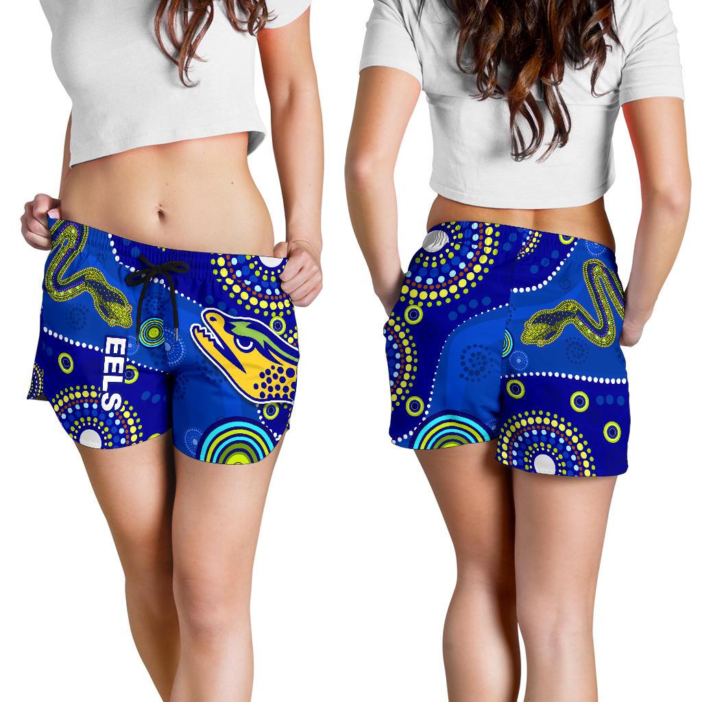 Eels Indigenous Women Shorts Competitive - Vibe Hoodie