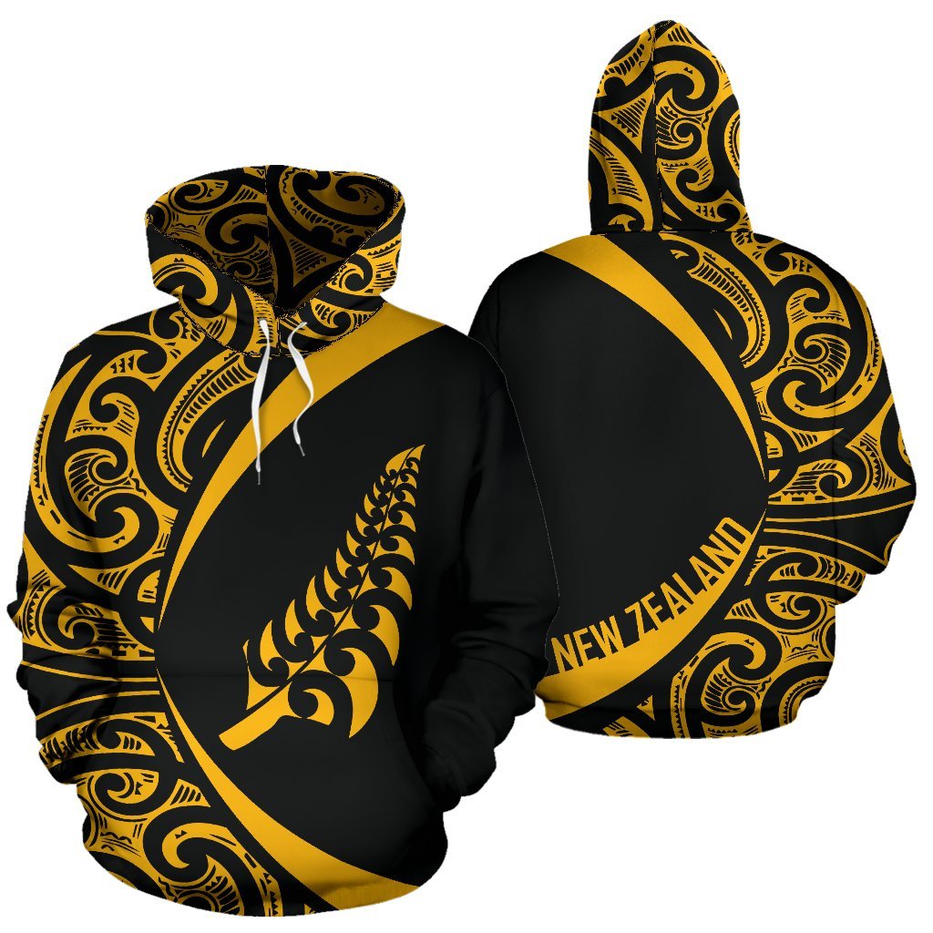 new-zealand-hoodie-maori-silver-fern-circle-style