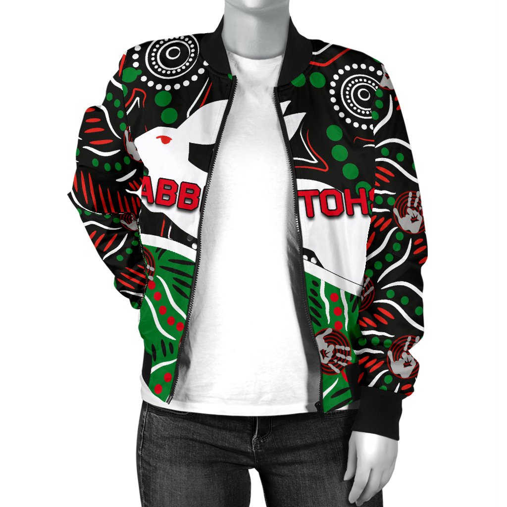 rabbitohs-women-bomber-jacket-aboriginal